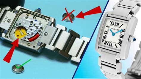 change cartier watch battery|cartier battery replacement cost.